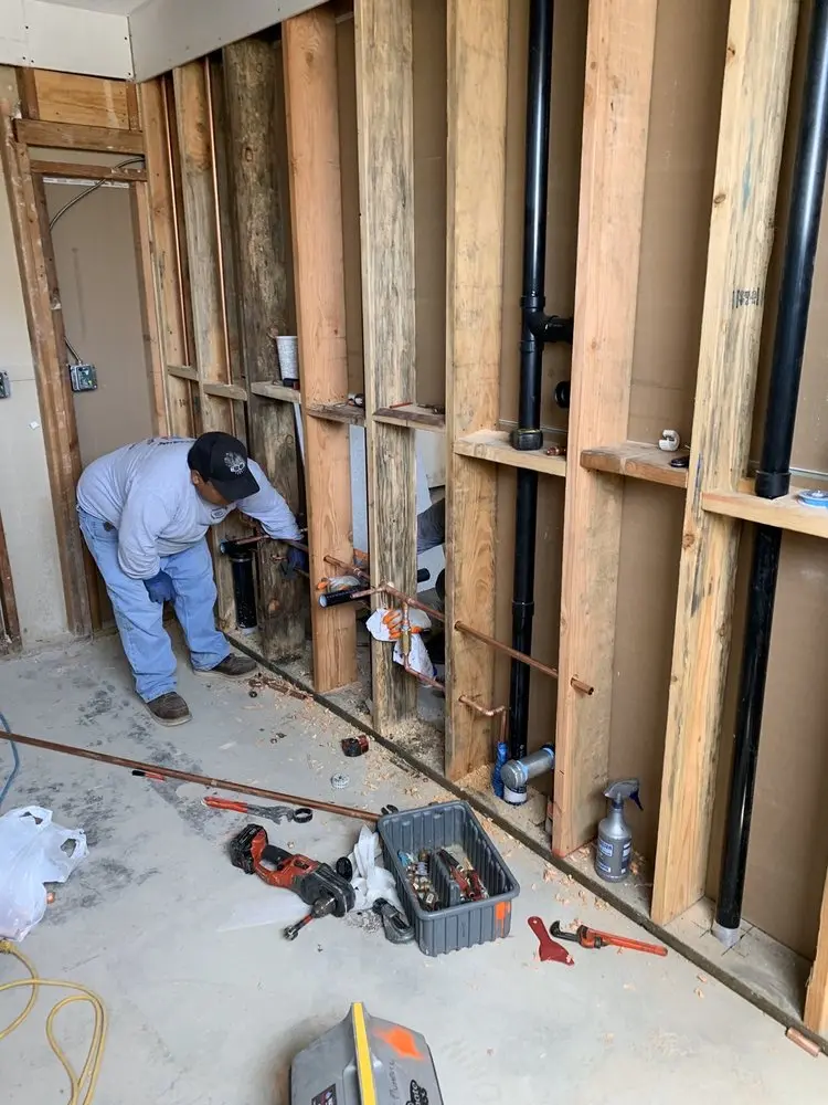 Commercial rough-in plumbing for Commercial Plumbing in Forest Heights